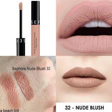 Sephora Cream Lip Stain Lipstick | 32 Nude Blush | Mini