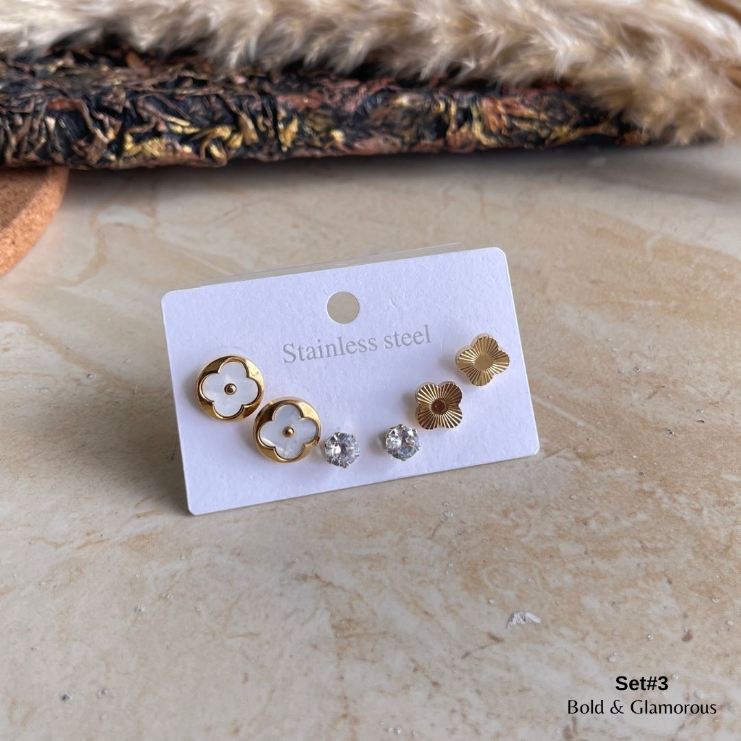 Stud Earring Set | STSES003 | Set#3