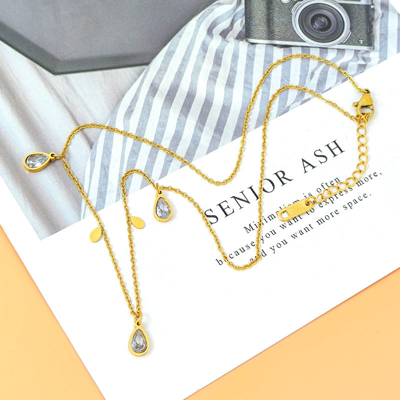 Necklace | SN121 | Water Drop
