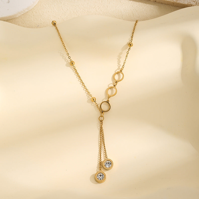 Necklace | SN123 | Roman Ring Tassel