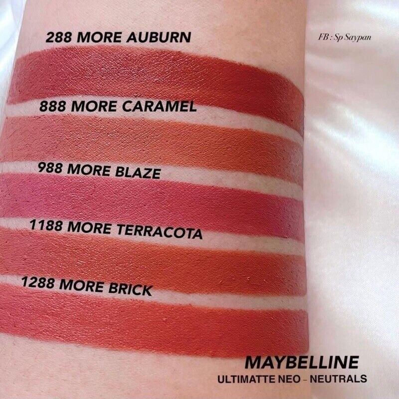 Maybelline Ultimate by Color Sensational Matte Lipstick | More Blaze