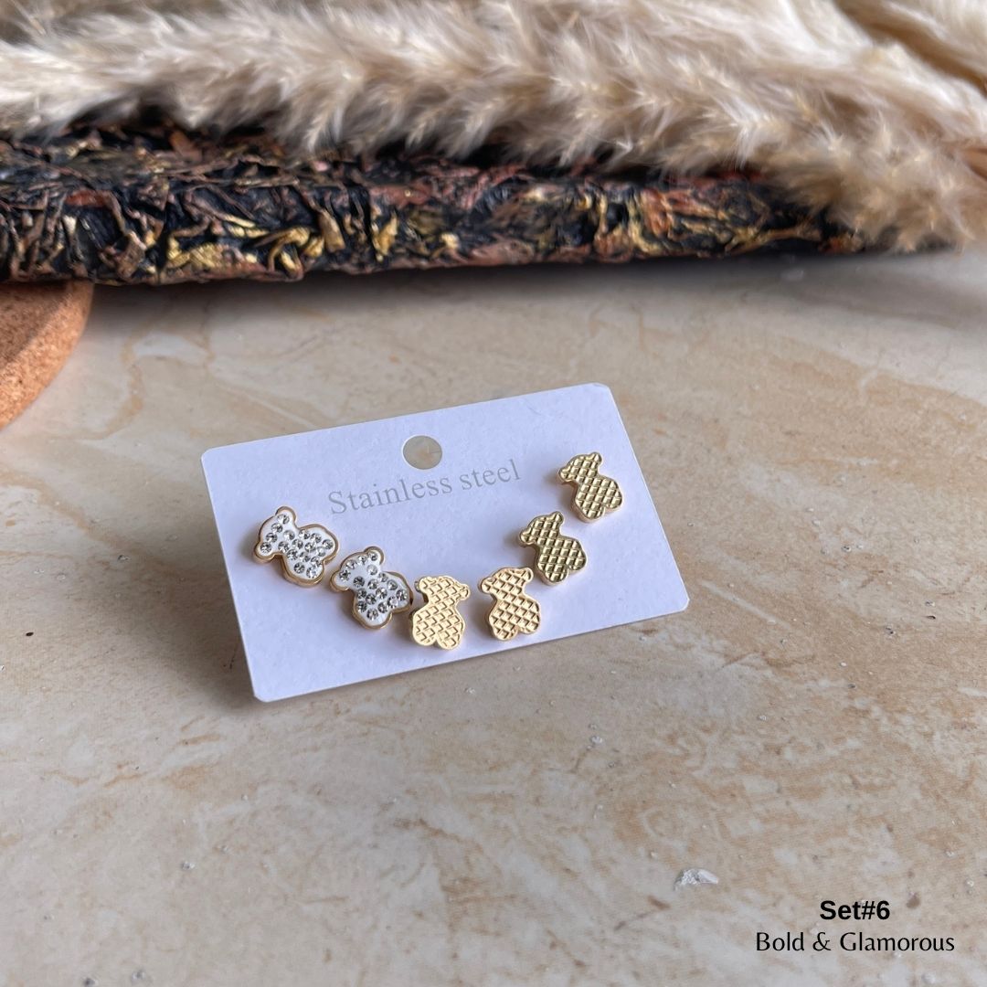 Stud Earring Set | STSES006 | Set#6