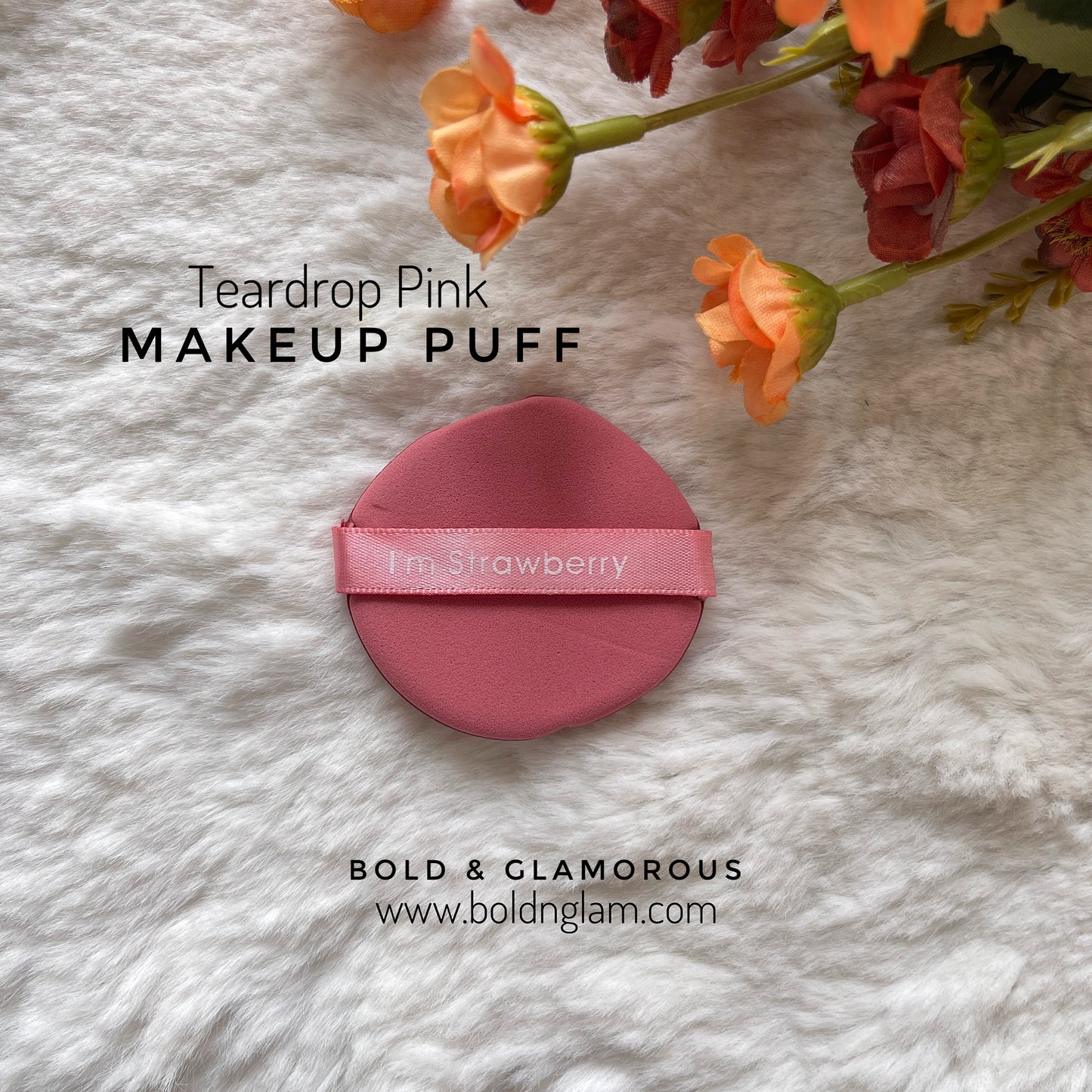 Powder Puff Teardrop Pink