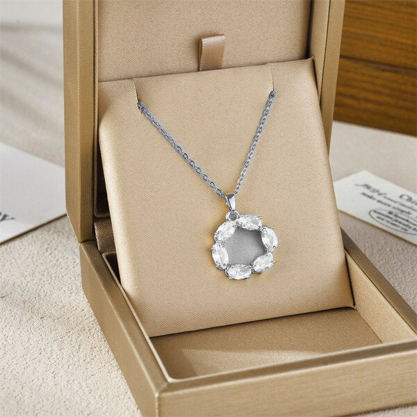 Necklace | SN334 | Crystal Starlight Silver