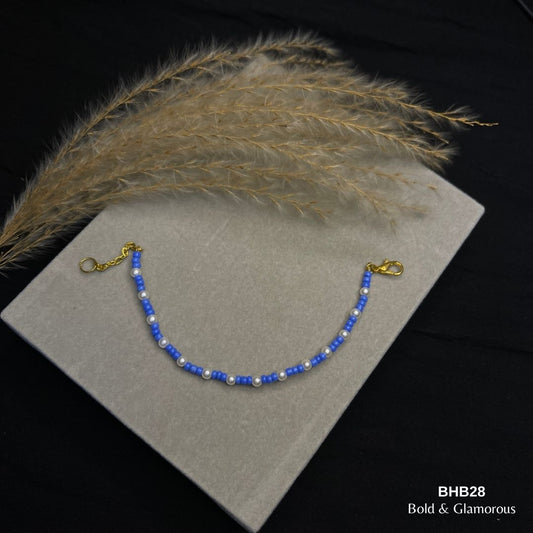 Beaded Bracelet | BHB28 | Blue