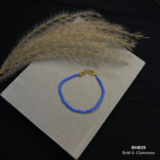 Beaded Bracelet | BHB29 | Blue