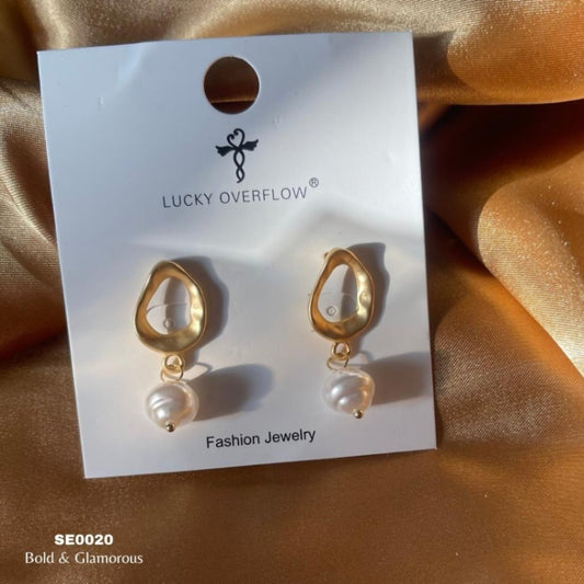 Baroque Pearl Earring | SE020