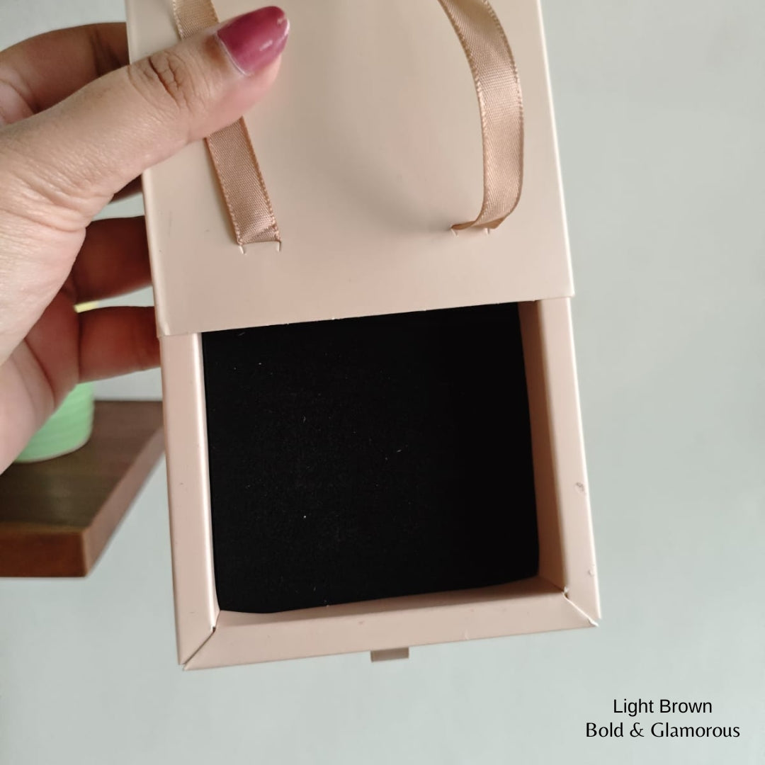 Premium Jewelry Box | Light Brown