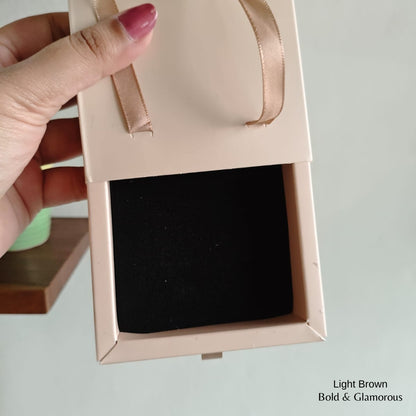 Premium Jewelry Box | Light Brown