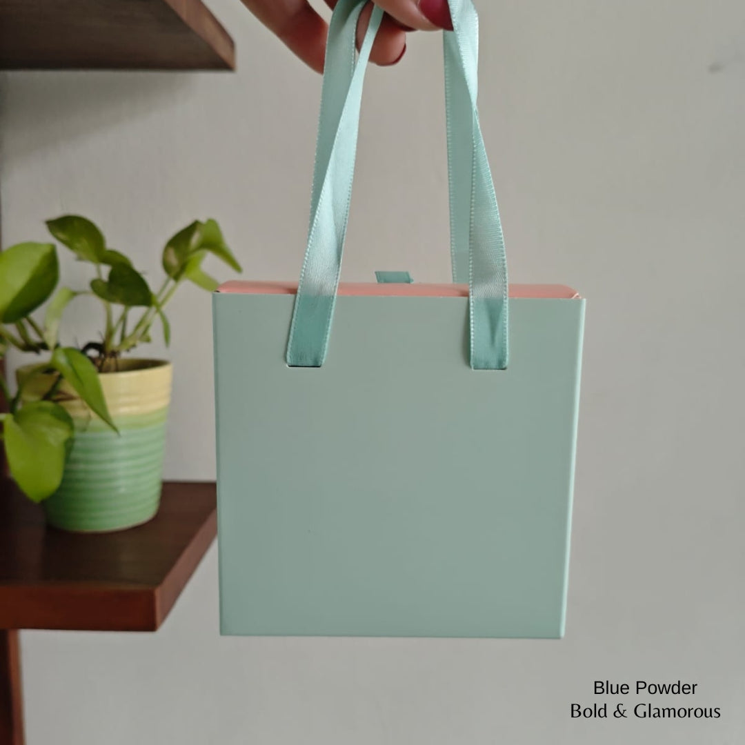 Premium Jewelry Box | Blue Powder