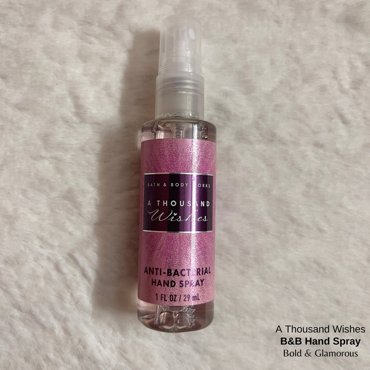 Bath and Body Works Hand Spray | A Thousand Wishes