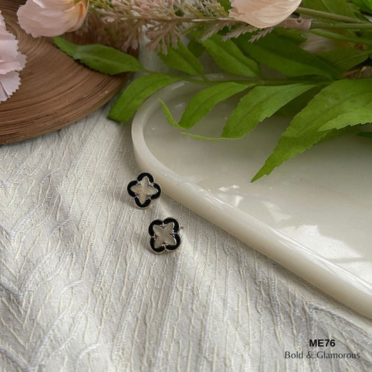 Stud Earring | ME76 | Enora | Silver