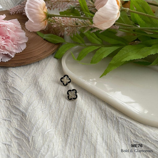 Stud Earring | ME76 | Enora | Silver