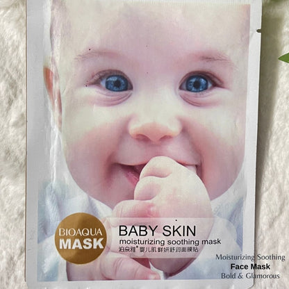 Bioaqua Sheet Mask Baby Skin | Moisturizing Soothing Mask