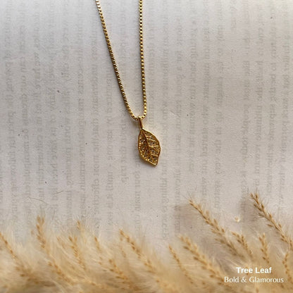 Necklace | SN111 | Tree Leaf