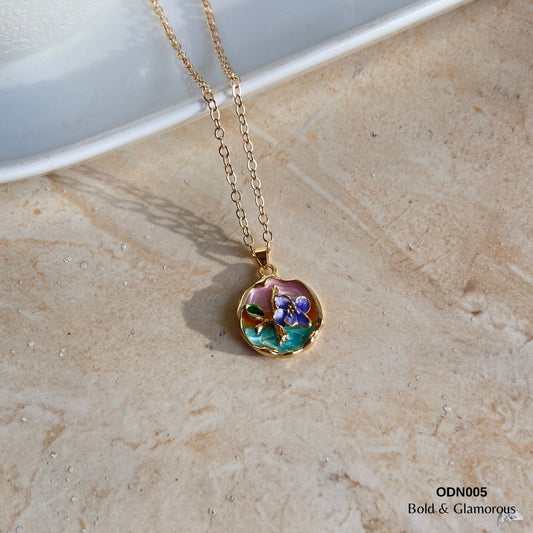Oil Drop Necklace | ODN005