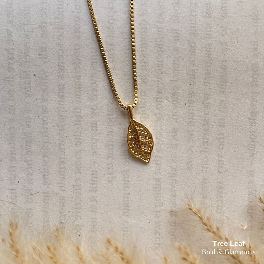 Necklace | SN111 | Tree Leaf