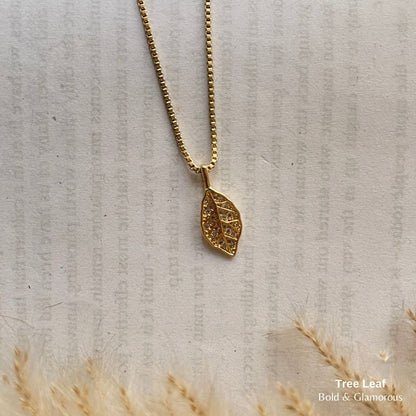 Necklace | SN111 | Tree Leaf