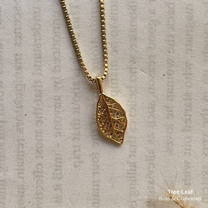 Necklace | SN111 | Tree Leaf