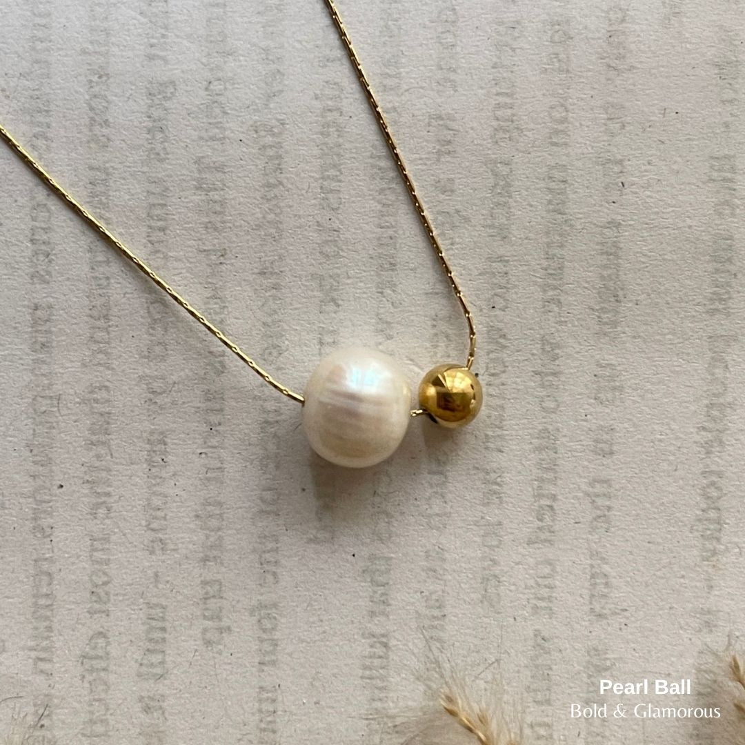Necklace | SN112 | Pearl Ball