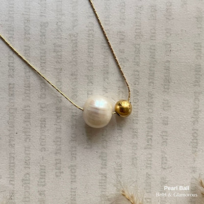 Necklace | SN112 | Pearl Ball