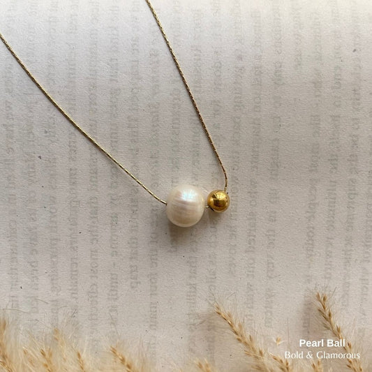 Necklace | SN112 | Pearl Ball