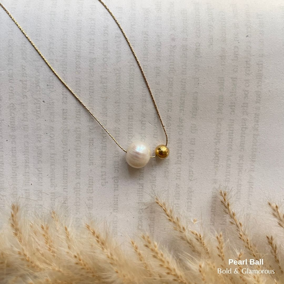 Necklace | SN112 | Pearl Ball