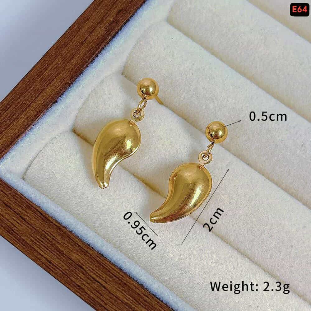 Statement Earring | STE020 | Molten Drop Earrings