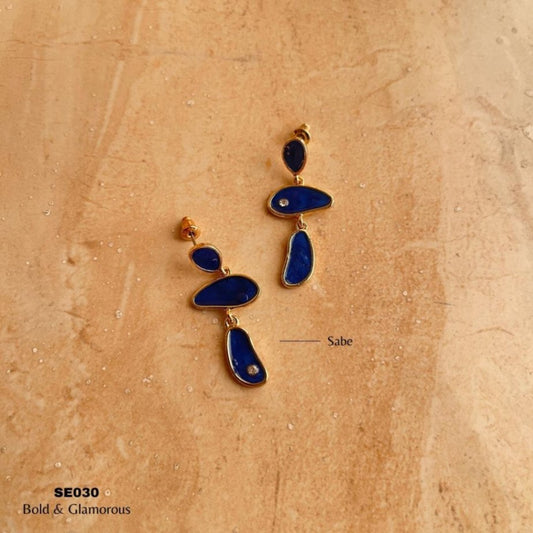 Irregular Asymmetric Earring | SE030 | Sabe