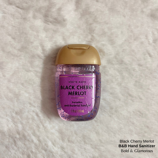 Bath and Body Works Hand Sanitizers | Black Cherry Merlot