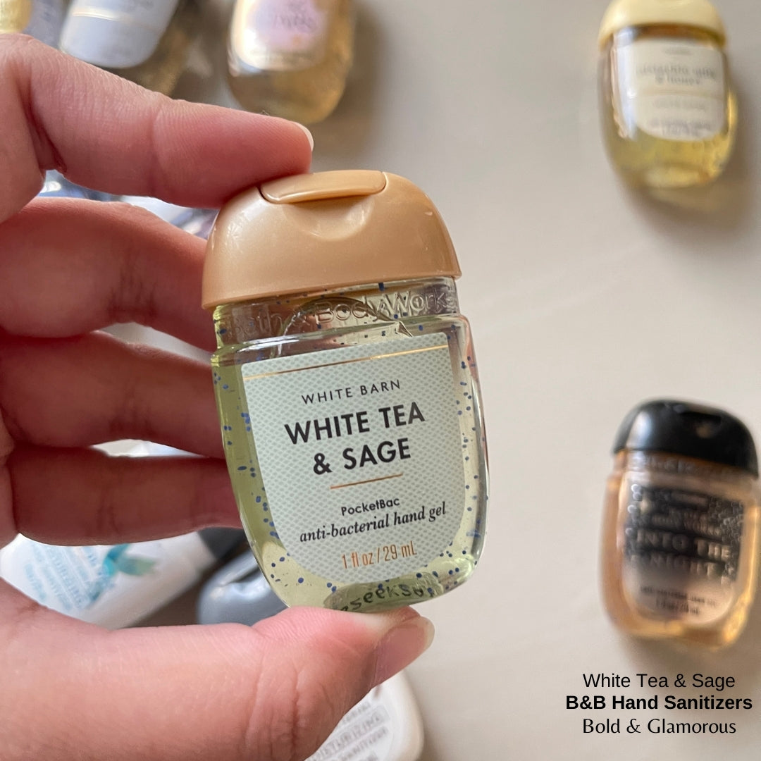Bath and Body Works Hand Sanitizers | White Tea & Sage
