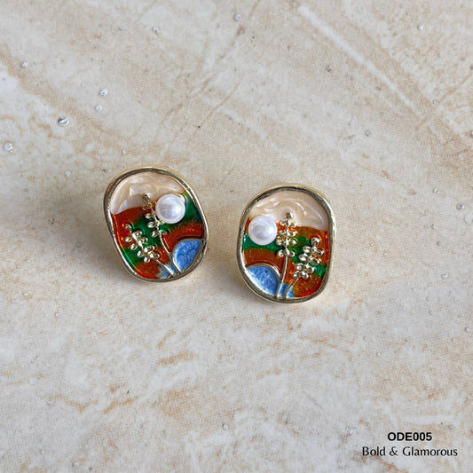 Oil Drop Earring | ODE005