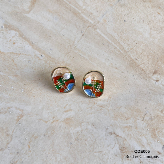 Oil Drop Earring | ODE005