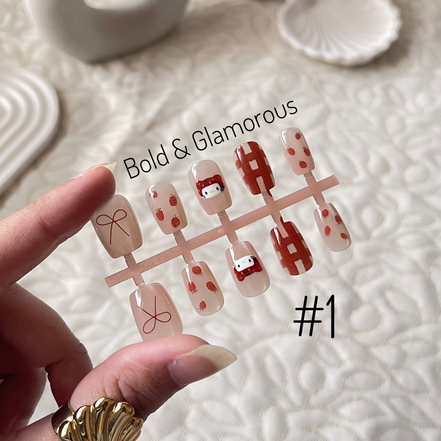 Press On Nails Design #01