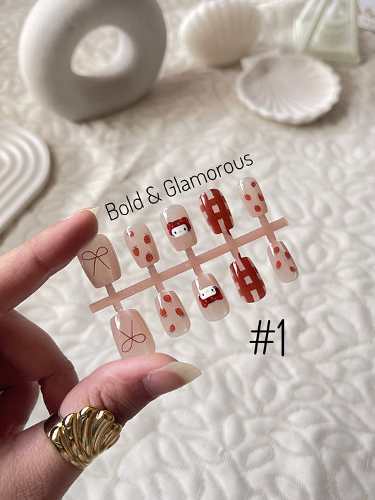 Press On Nails Design #01