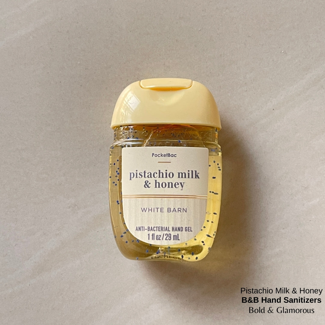 Bath and Body Works Hand Sanitizers | Pistachio Milk & Honey