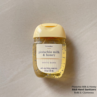 Bath and Body Works Hand Sanitizers | Pistachio Milk & Honey