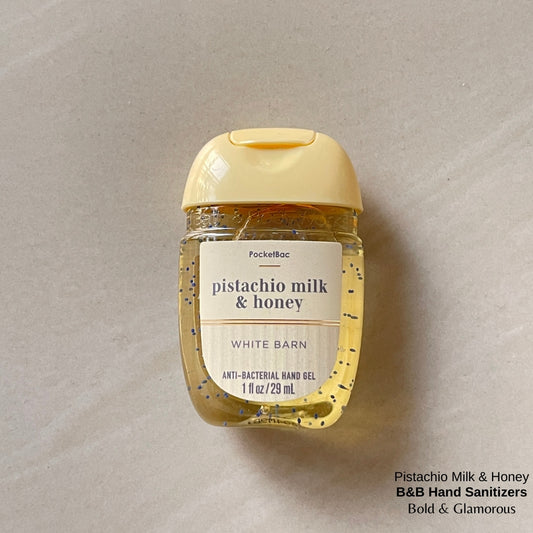 Bath and Body Works Hand Sanitizers | Pistachio Milk & Honey