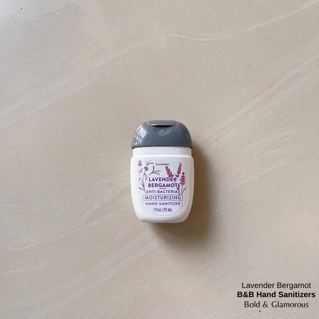 Bath and Body Works Hand Sanitizers | Lavender Bergamot