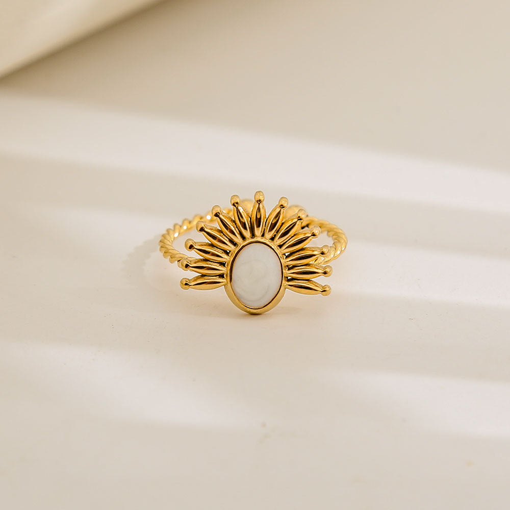 Statement Ring | SR303 | Gold