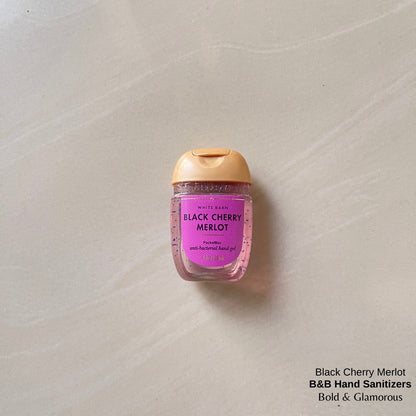 Bath and Body Works Hand Sanitizers | Black Cherry Merlot