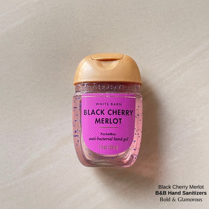 Bath and Body Works Hand Sanitizers | Black Cherry Merlot