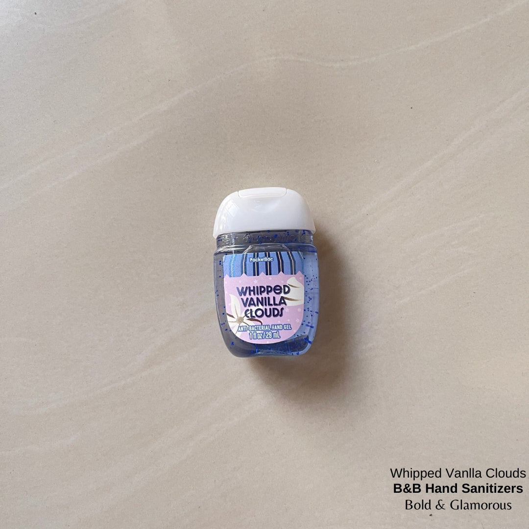 Bath and Body Works Hand Sanitizers | Whipped Vanilla Clouds