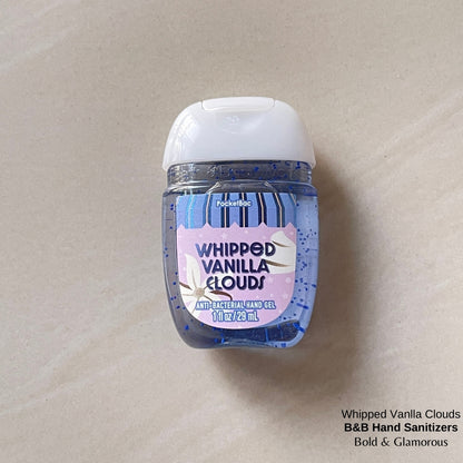 Bath and Body Works Hand Sanitizers | Whipped Vanilla Clouds