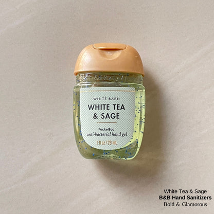 Bath and Body Works Hand Sanitizers | White Tea & Sage