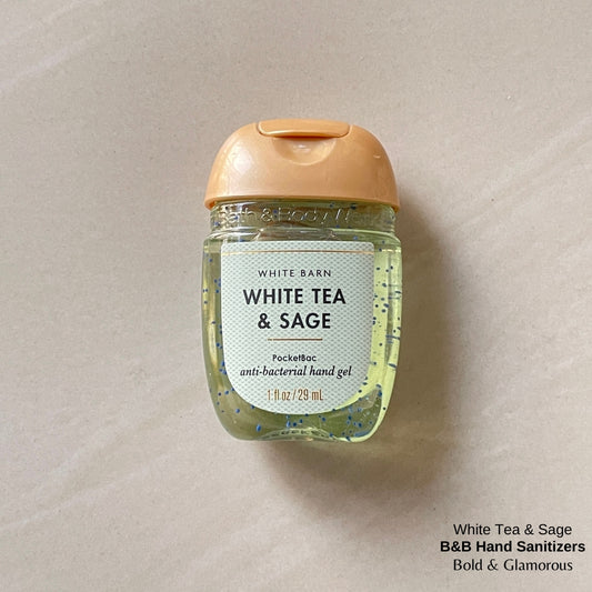 Bath and Body Works Hand Sanitizers | White Tea & Sage