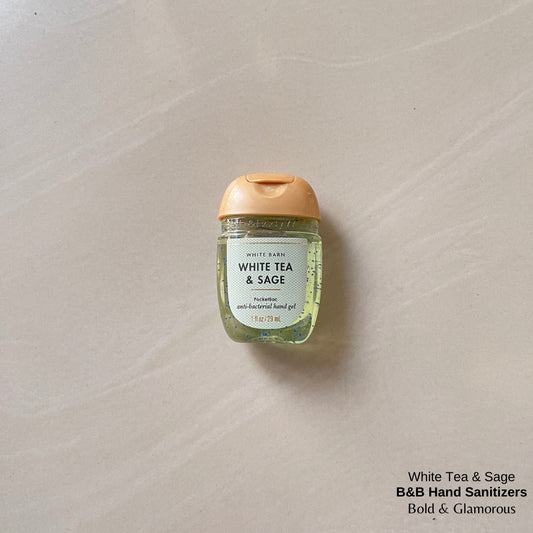 Bath and Body Works Hand Sanitizers | White Tea & Sage