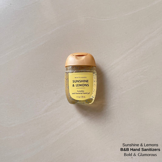 Bath and Body Works Hand Sanitizers | Sunshine & Lemons (NEW)