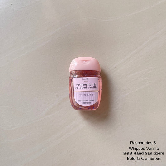 Bath and Body Works Hand Sanitizers | Raspberries & Whipped Vanilla