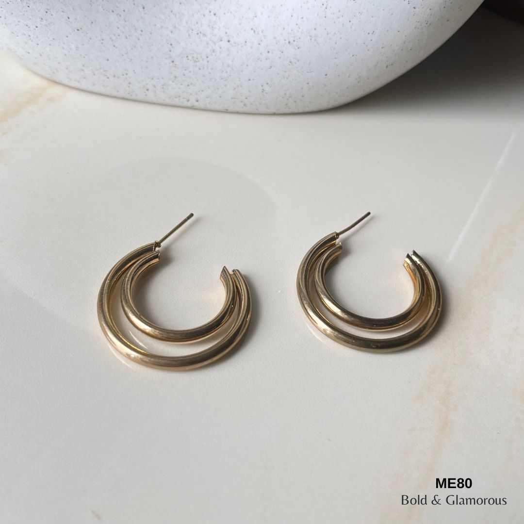 Half Hoop Earring | ME80 | Yvette
